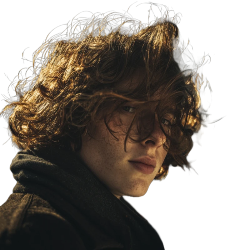 Edge detail for Hair cutout